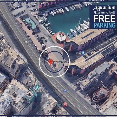 Aquarium Exclusive Loft - Private Parking Apartment Genoa Exterior photo