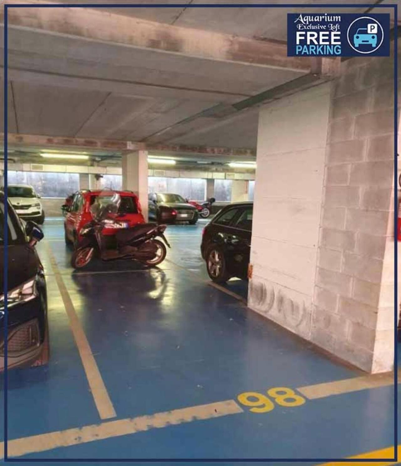 Aquarium Exclusive Loft - Private Parking Apartment Genoa Exterior photo